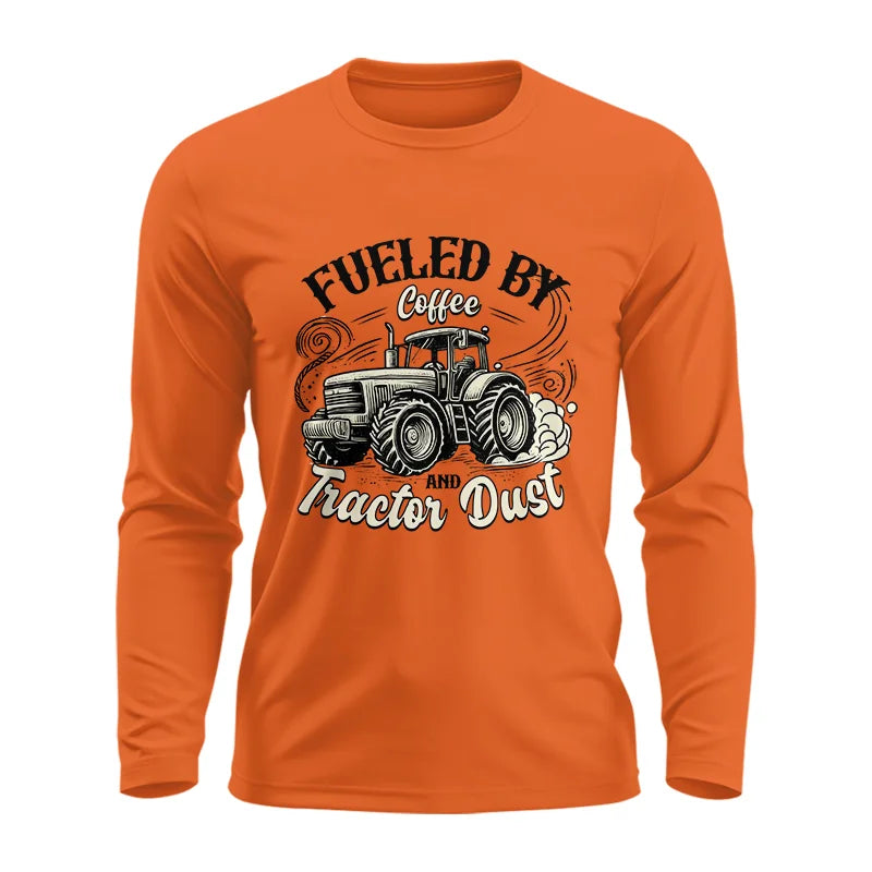 Image of Fueled By Coffee And Tractor Dust 2 - Unisex Ultra Cotton Long Sleeve Tee