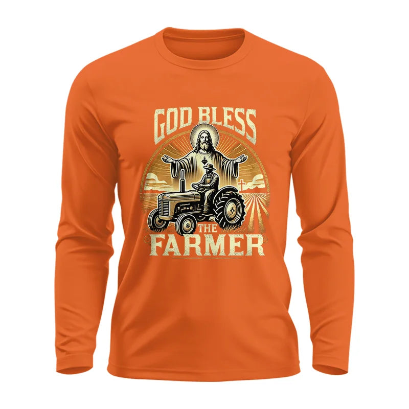 God Bless The Farmer 1 - Unisex Ultra Cotton Long Sleeve Tee