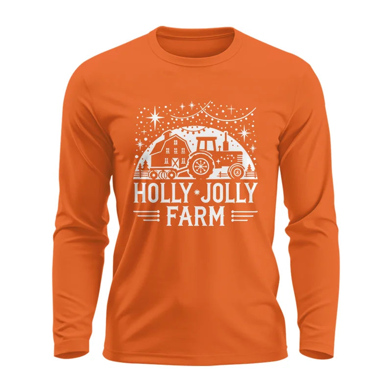 Holly Jolly Farm 2 - Unisex Ultra Cotton Long Sleeve Tee