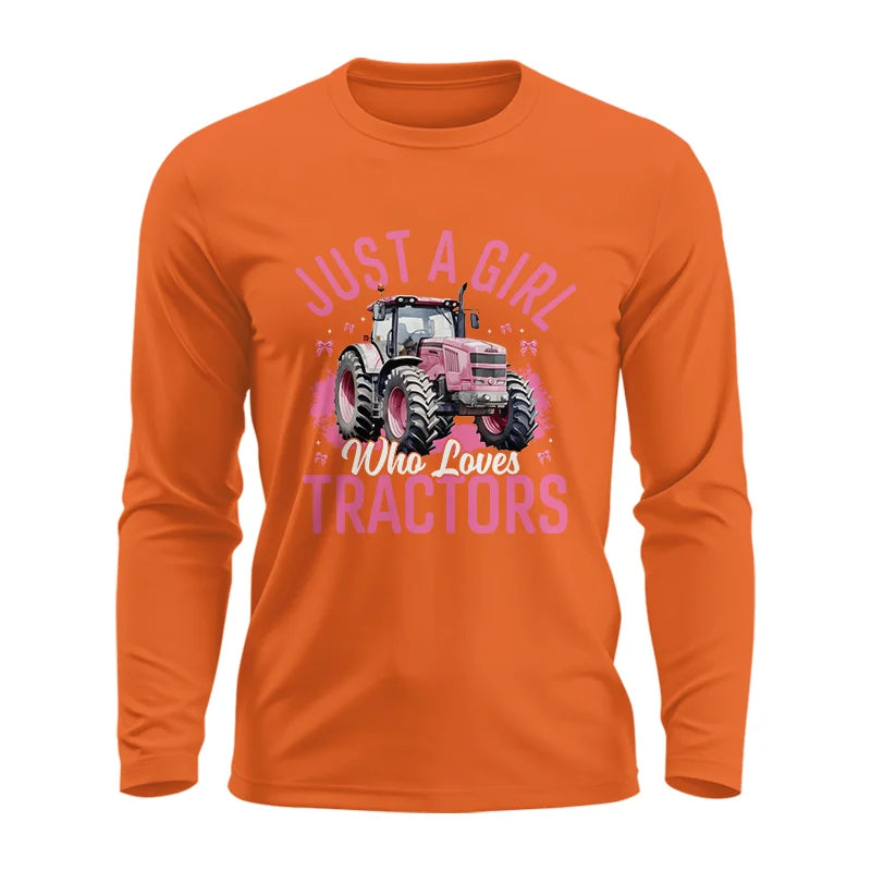 Just A Girl Who Loves Tractors 2 - Unisex Ultra Cotton Long Sleeve Tee