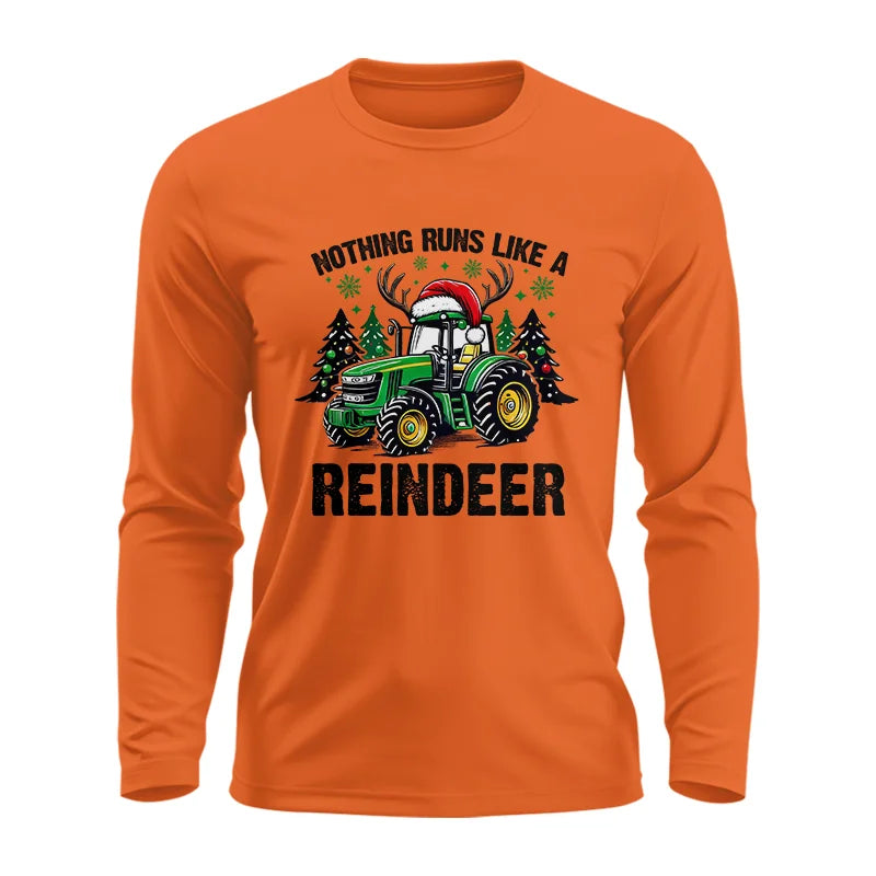 Nothing Runs Like A Reindeer 3 - Unisex Ultra Cotton Long Sleeve Tee