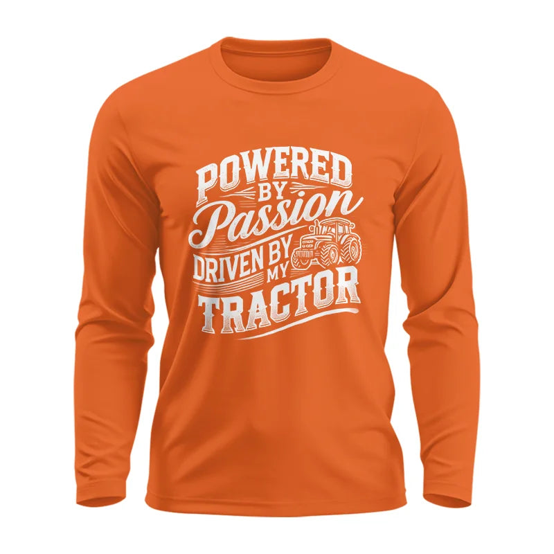 Powered By Passion Driven By My Tractor 2 - Unisex Ultra Cotton Long Sleeve Tee