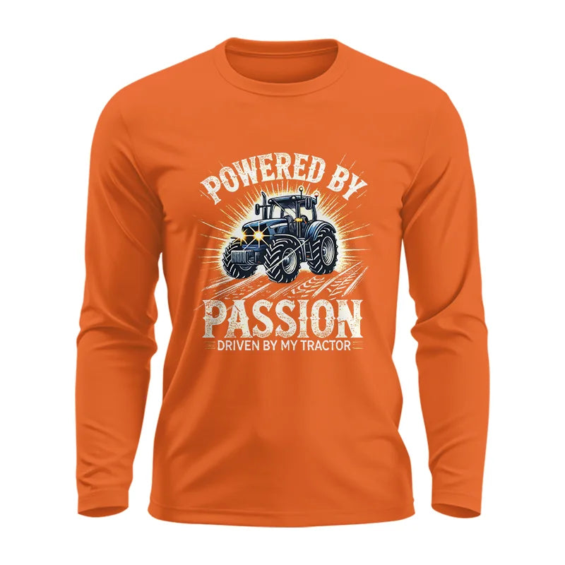 Powered By Passion Driven By My Tractor - Unisex Ultra Cotton Long Sleeve Tee