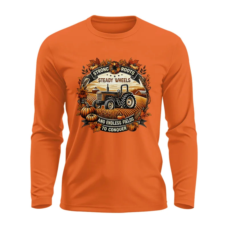 Image of Thanksgiving Farmer Endless Fields To Conquer 1 - Unisex Ultra Cotton Long Sleeve Tee