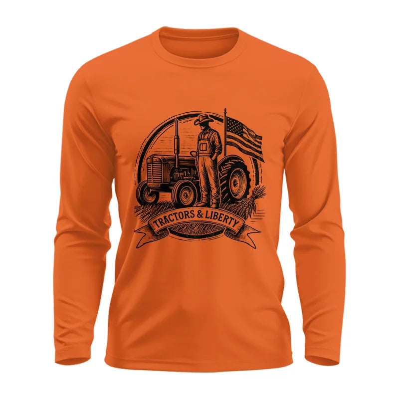 Image of Tractors And Liberty - Unisex Ultra Cotton Long Sleeve Tee