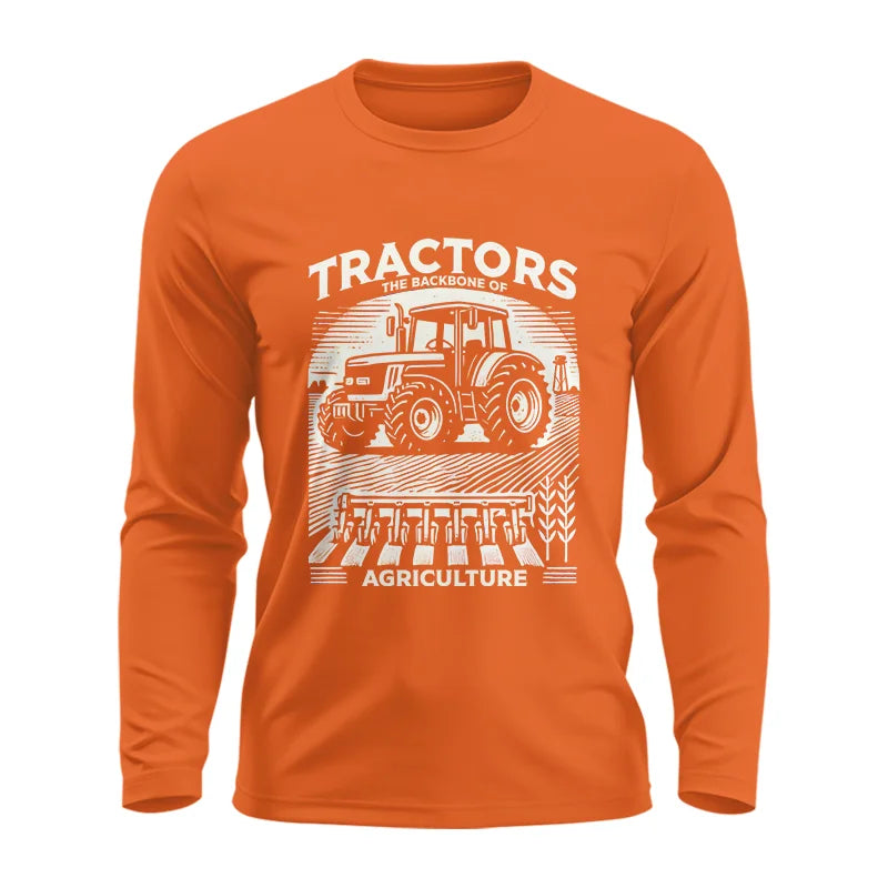 Tractors The Backbone Of Agriculture - Unisex Ultra Cotton Long Sleeve Tee