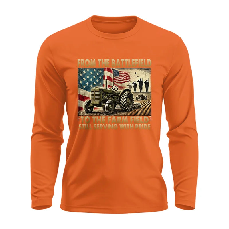 Veteran Farmer From The Battlefield To The Farm Field 1 - Unisex Ultra Cotton Long Sleeve Tee