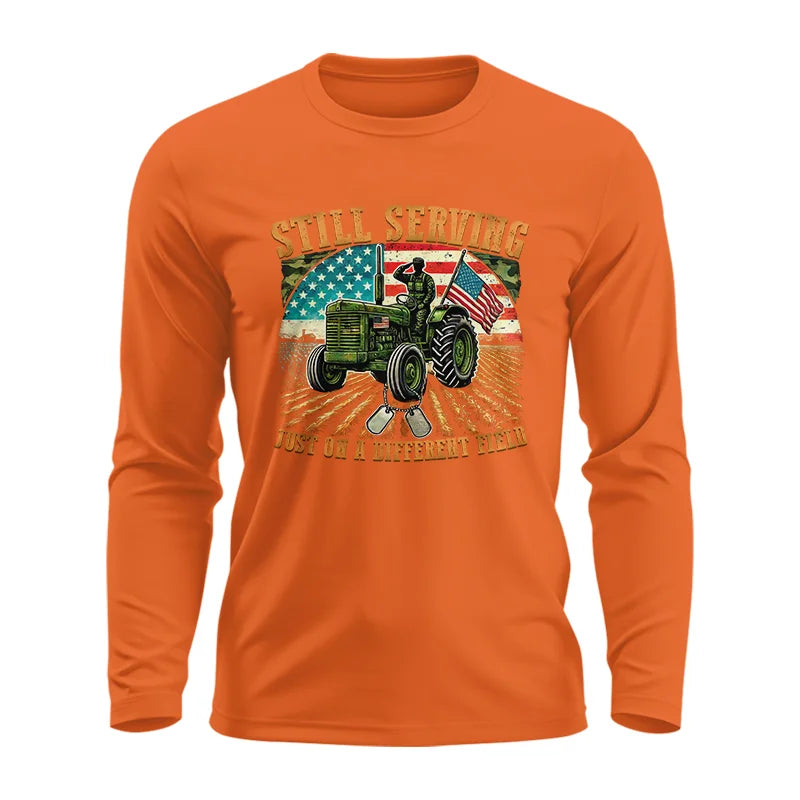 Veteran Farmer Still Serving 9 - Unisex Ultra Cotton Long Sleeve Tee