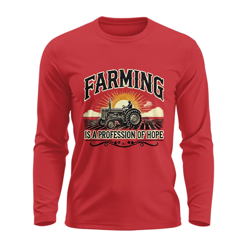 Image of Farming Is A Profession Of Hope 1 - Unisex Ultra Cotton Long Sleeve Tee