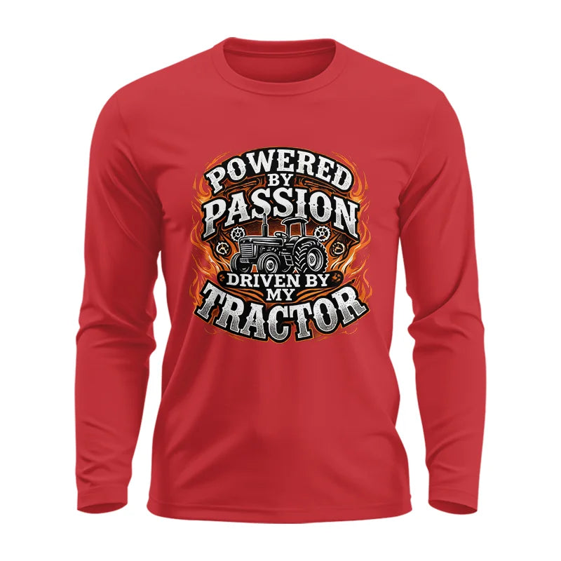 Powered By Passion Driven By My Tractor 5 - Unisex Ultra Cotton Long Sleeve Tee