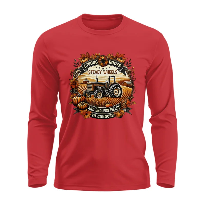 Thanksgiving Farmer Endless Fields To Conquer 1 - Unisex Ultra Cotton Long Sleeve Tee