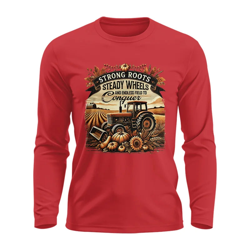 Thanksgiving Farmer Endless Fields To Conquer 2 - Unisex Ultra Cotton Long Sleeve Tee