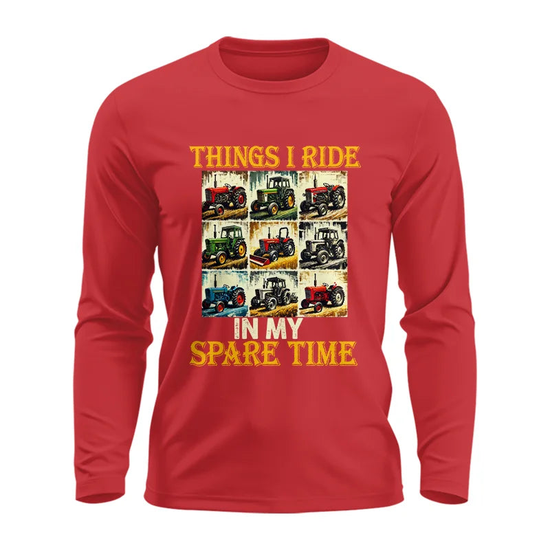 Image of Things I Ride In My Spare Time 2 - Unisex Ultra Cotton Long Sleeve Tee