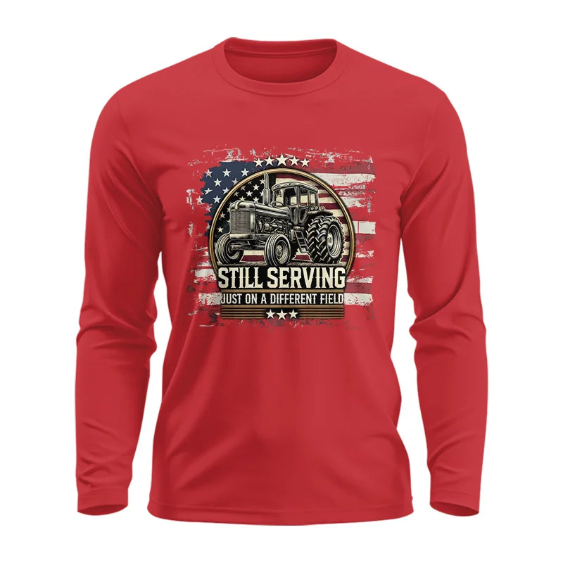 Veteran Farmer Still Serving 1 - Unisex Ultra Cotton Long Sleeve Tee