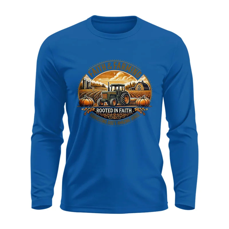 Image of Faith And Farming 1 - Unisex Ultra Cotton Long Sleeve Tee