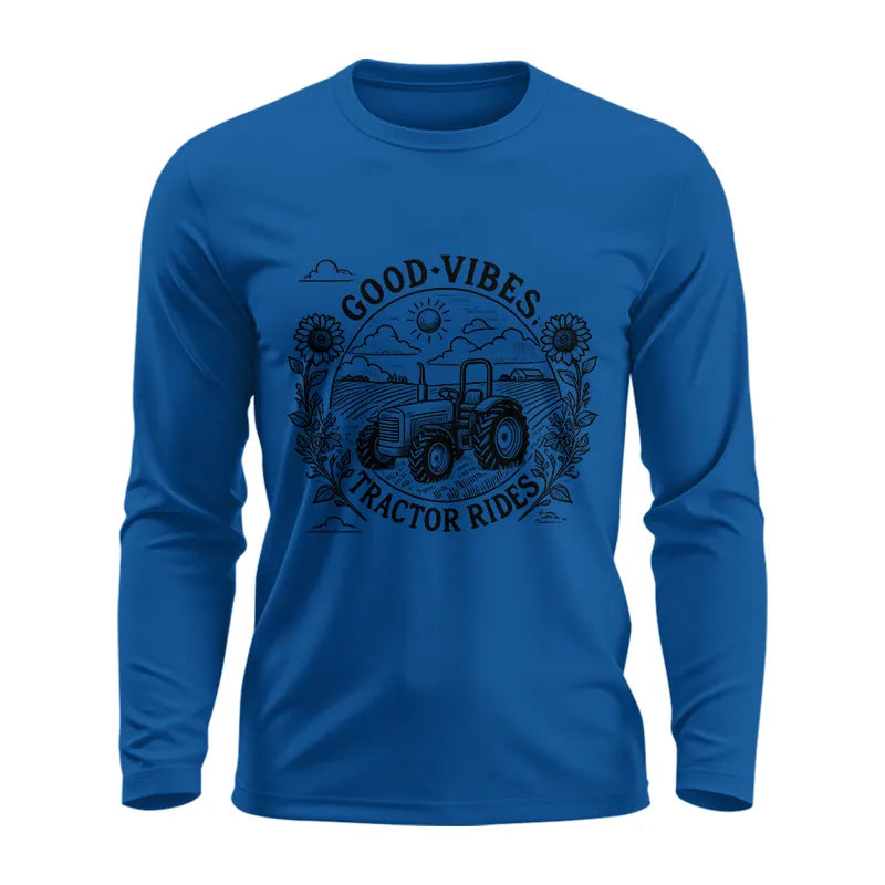 Good Vibes Tractor Rides - Unisex Ultra Cotton Long Sleeve Tee