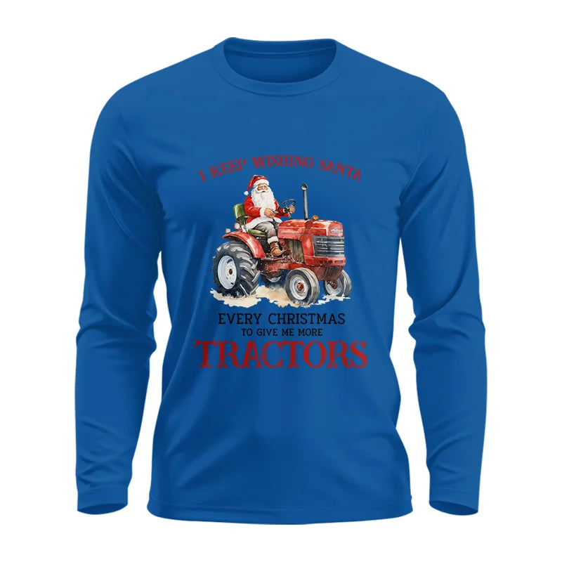 Image of I Keep Wishing Santa 2 - Unisex Ultra Cotton Long Sleeve Tee