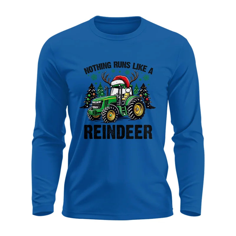 Nothing Runs Like A Reindeer 3 - Unisex Ultra Cotton Long Sleeve Tee