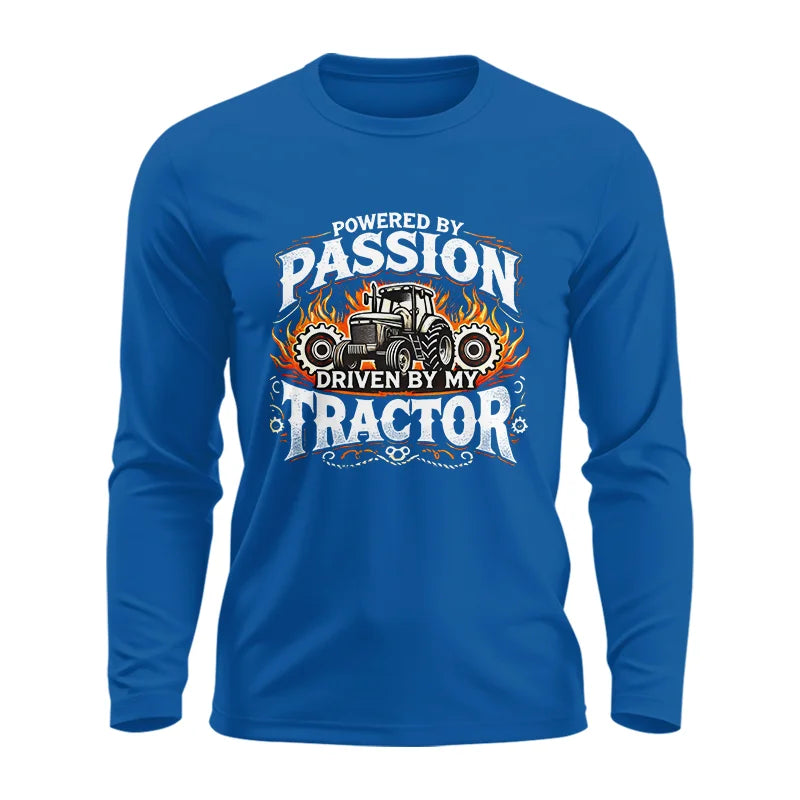 Powered By Passion Driven By My Tractor 1 - Unisex Ultra Cotton Long Sleeve Tee