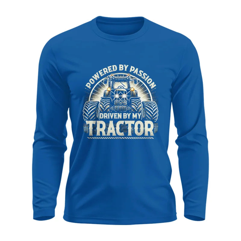 Image of Powered By Passion Driven By My Tractor 6 - Unisex Ultra Cotton Long Sleeve Tee