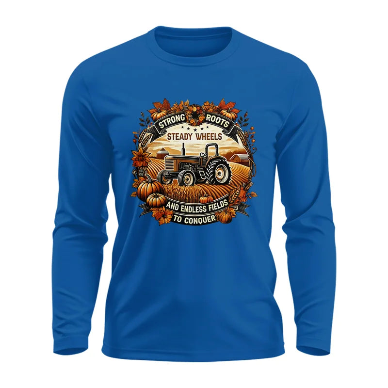 Image of Thanksgiving Farmer Endless Fields To Conquer 1 - Unisex Ultra Cotton Long Sleeve Tee