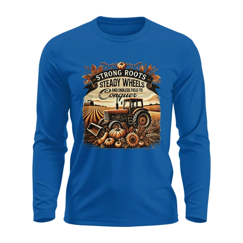 Thanksgiving Farmer Endless Fields To Conquer 2 - Unisex Ultra Cotton Long Sleeve Tee