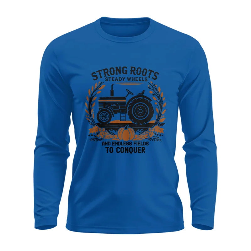 Thanksgiving Farmer Endless Fields To Conquer 3 - Unisex Ultra Cotton Long Sleeve Tee