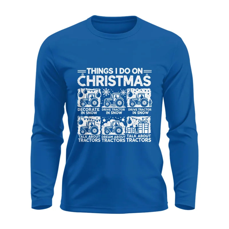 Image of Things I Do On Christmas - Unisex Ultra Cotton Long Sleeve Tee