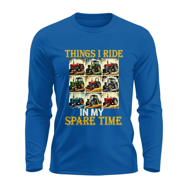 Image of Things I Ride In My Spare Time 2 - Unisex Ultra Cotton Long Sleeve Tee