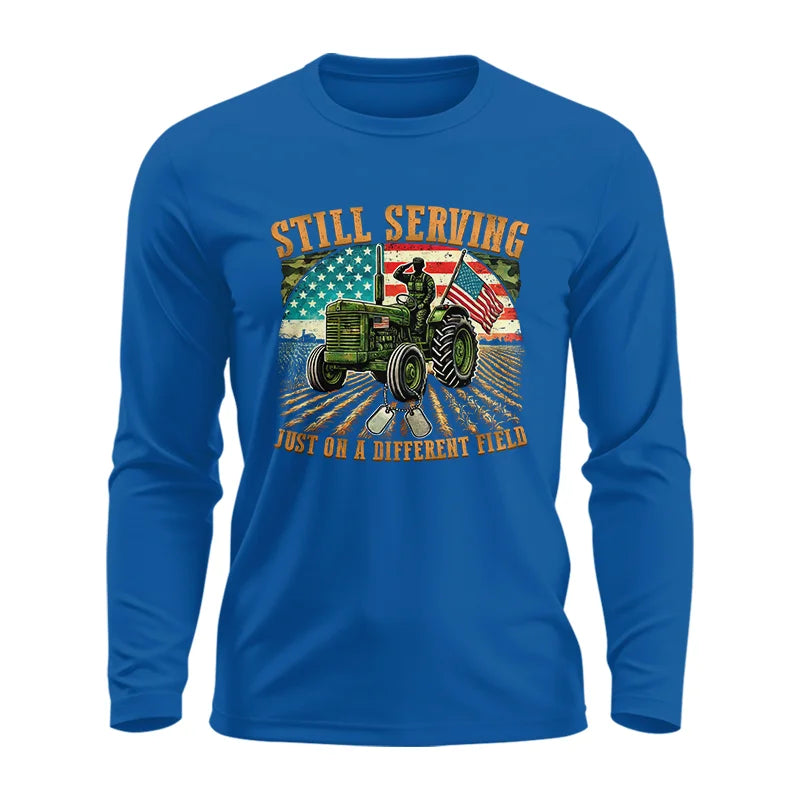 Veteran Farmer Still Serving 9 - Unisex Ultra Cotton Long Sleeve Tee