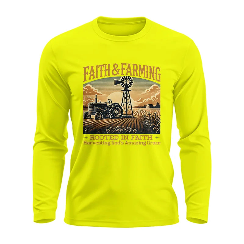 Image of Faith And Farming 3 - Unisex Ultra Cotton Long Sleeve Tee