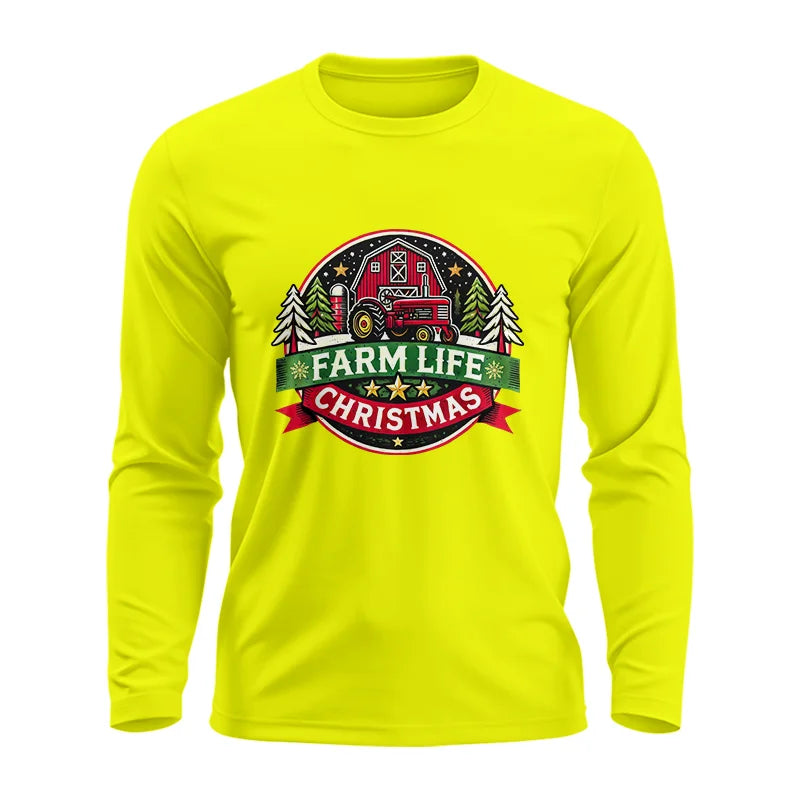 Image of Farm Life Christmas 3 - Unisex Ultra Cotton Long Sleeve Tee