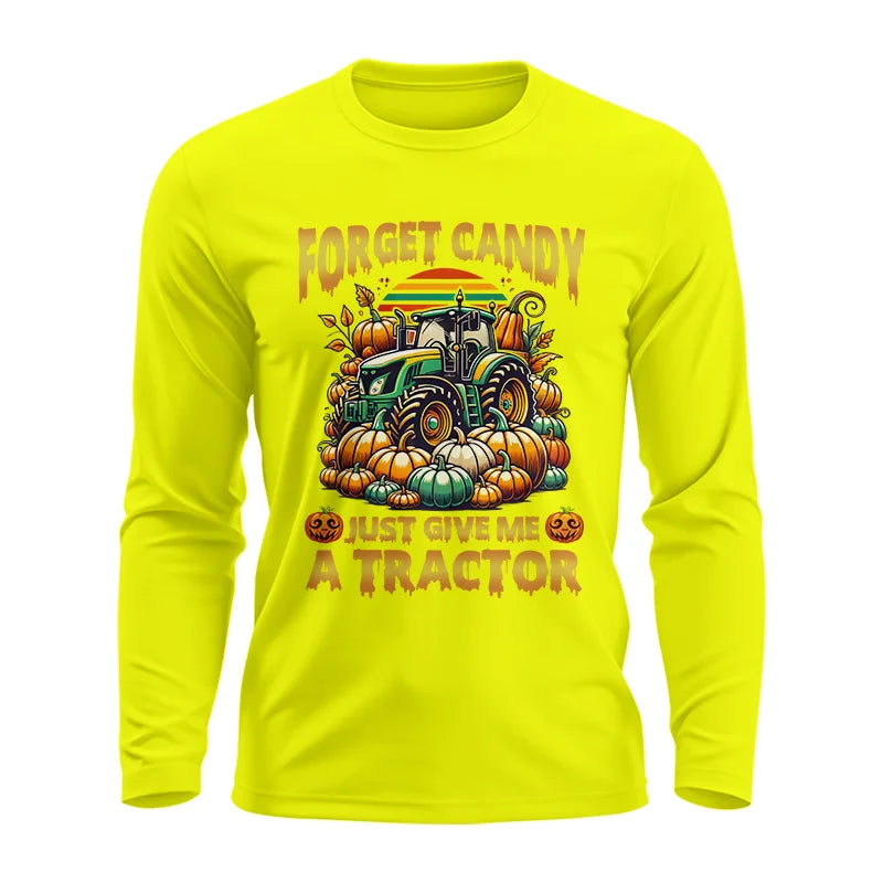 Image of Forget Candy Just Give Me A Tractor - Unisex Ultra Cotton Long Sleeve Tee