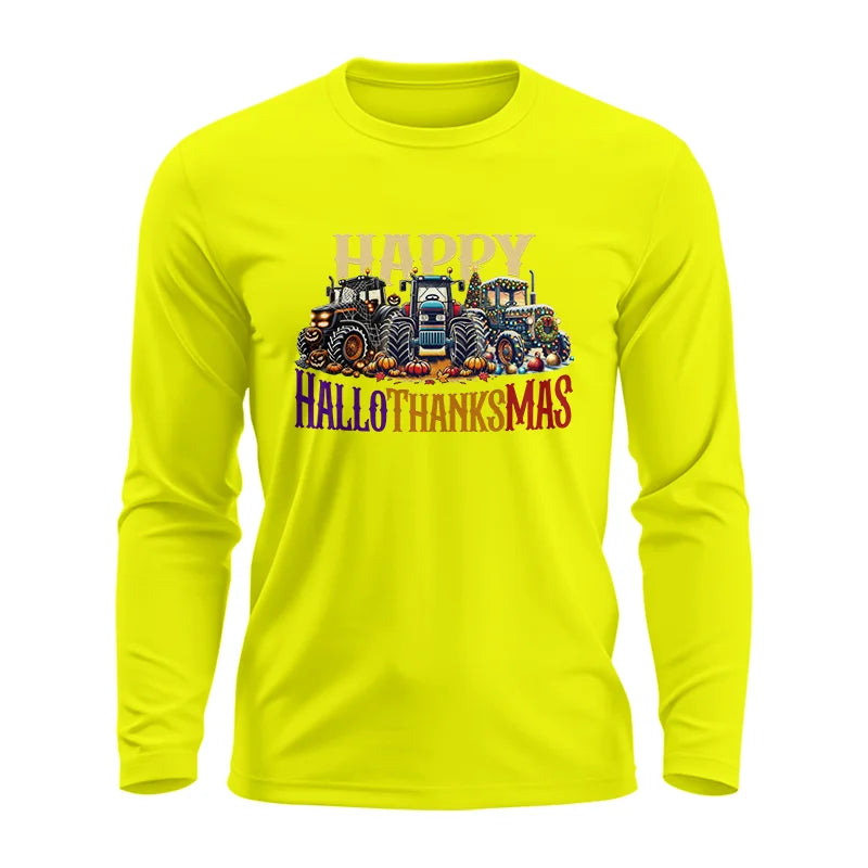 Image of Happy HalloThanksMas - Unisex Ultra Cotton Long Sleeve Tee