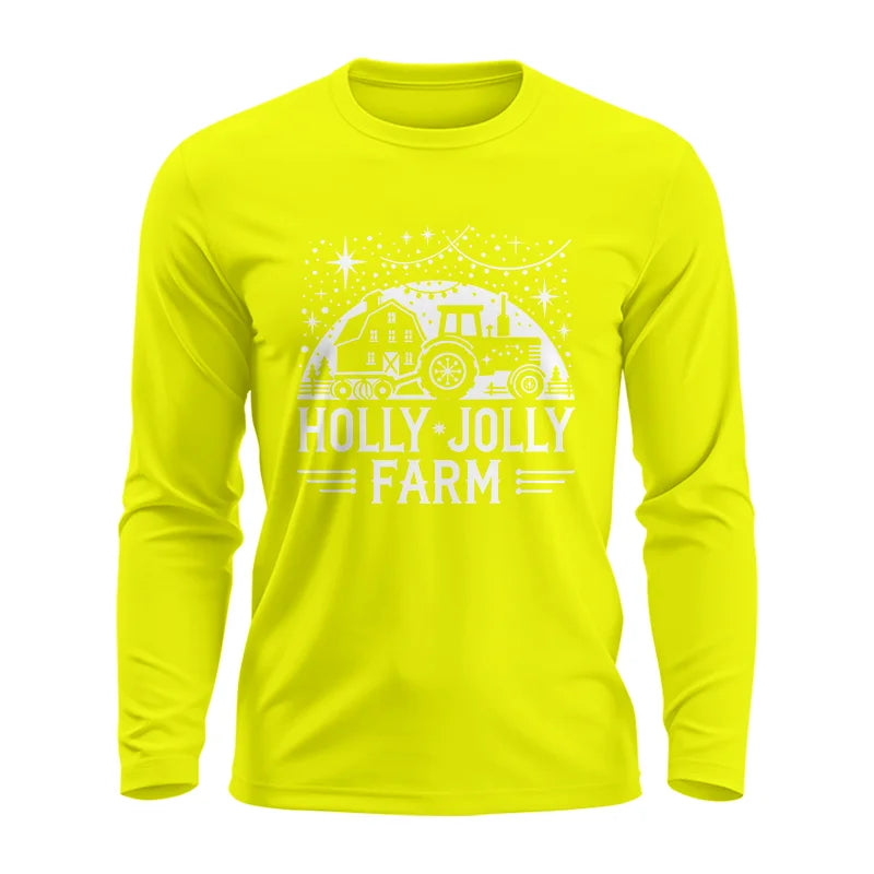 Holly Jolly Farm 2 - Unisex Ultra Cotton Long Sleeve Tee