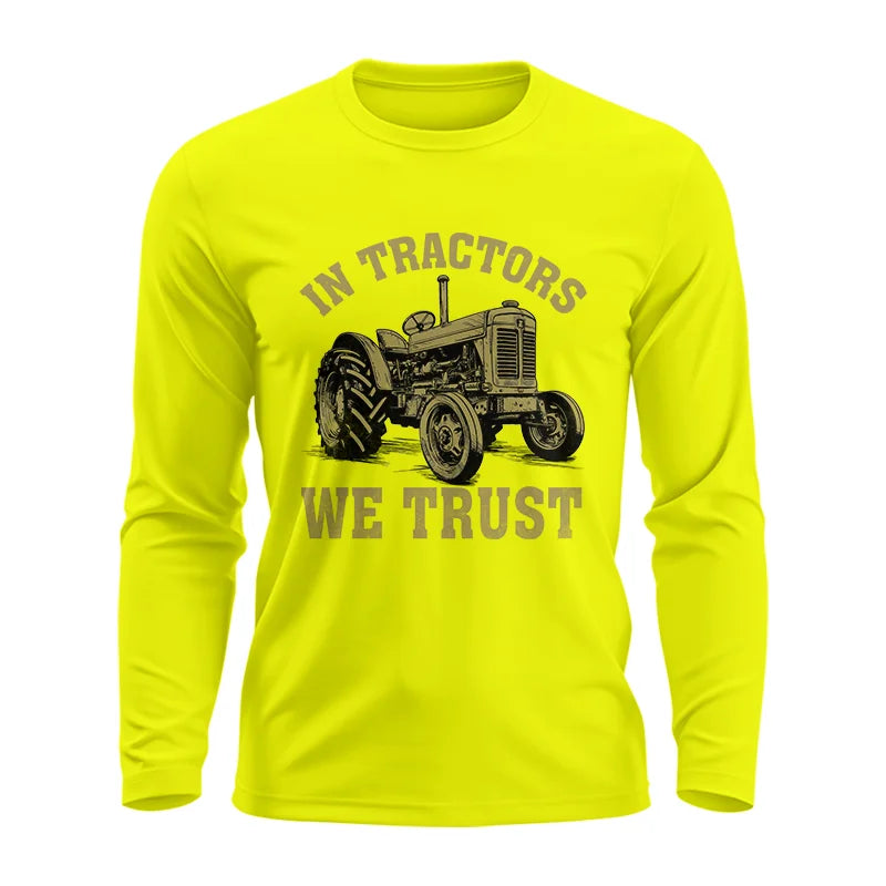 Image of In Tractors We Trust - Unisex Ultra Cotton Long Sleeve Tee