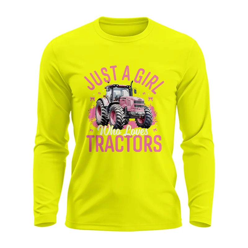 Just A Girl Who Loves Tractors 2 - Unisex Ultra Cotton Long Sleeve Tee