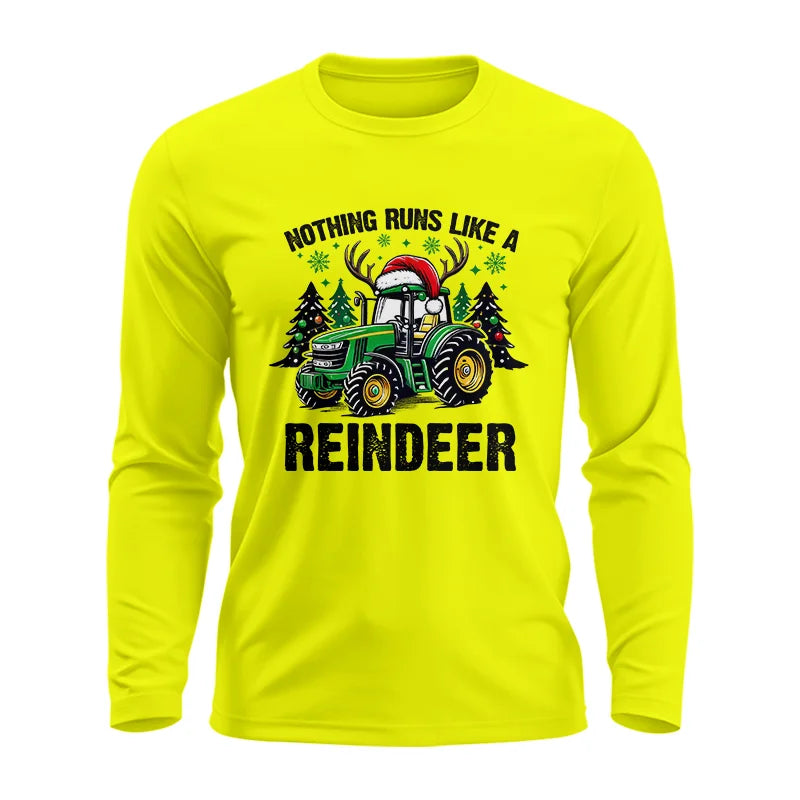 Nothing Runs Like A Reindeer 3 - Unisex Ultra Cotton Long Sleeve Tee