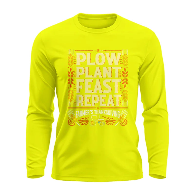 Image of Plow Plant Feast Repeat - Unisex Ultra Cotton Long Sleeve Tee