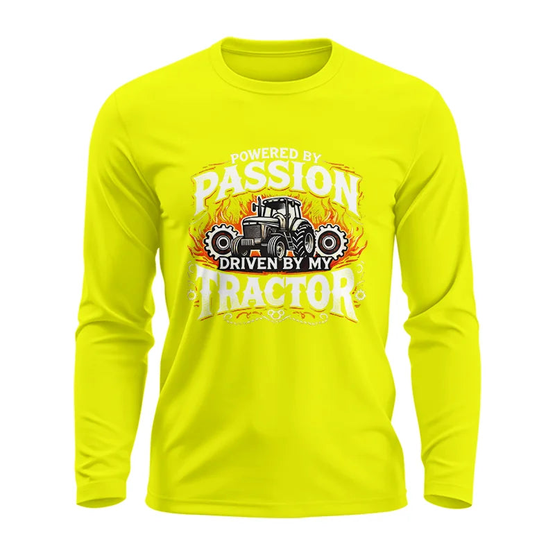 Powered By Passion Driven By My Tractor 1 - Unisex Ultra Cotton Long Sleeve Tee