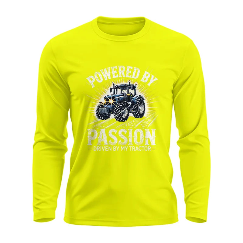 Powered By Passion Driven By My Tractor - Unisex Ultra Cotton Long Sleeve Tee