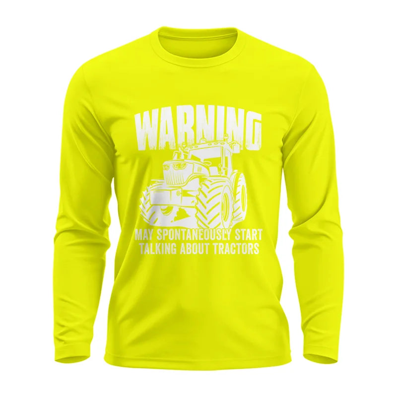 Image of Talking About Tractor - Unisex Ultra Cotton Long Sleeve Tee