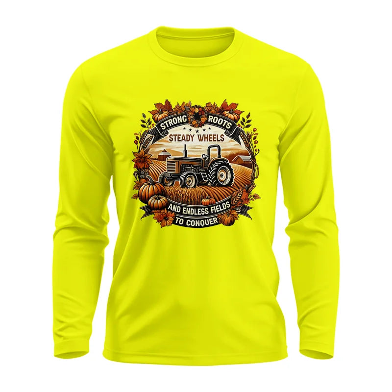 Thanksgiving Farmer Endless Fields To Conquer 1 - Unisex Ultra Cotton Long Sleeve Tee