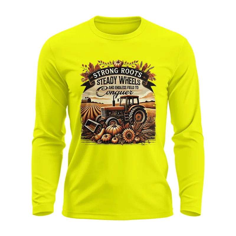 Thanksgiving Farmer Endless Fields To Conquer 2 - Unisex Ultra Cotton Long Sleeve Tee