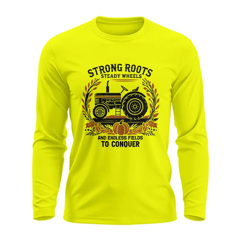 Thanksgiving Farmer Endless Fields To Conquer 3 - Unisex Ultra Cotton Long Sleeve Tee