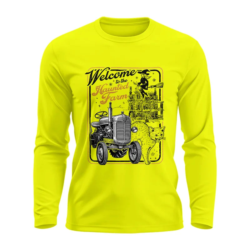 Image of Welcome To The Haunted Farm 1 - Unisex Ultra Cotton Long Sleeve Tee