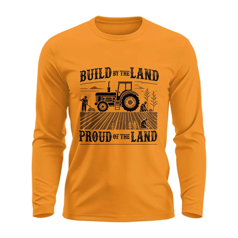 Image of Built By The Land_Proud Of The Land - Unisex Ultra Cotton Long Sleeve Tee