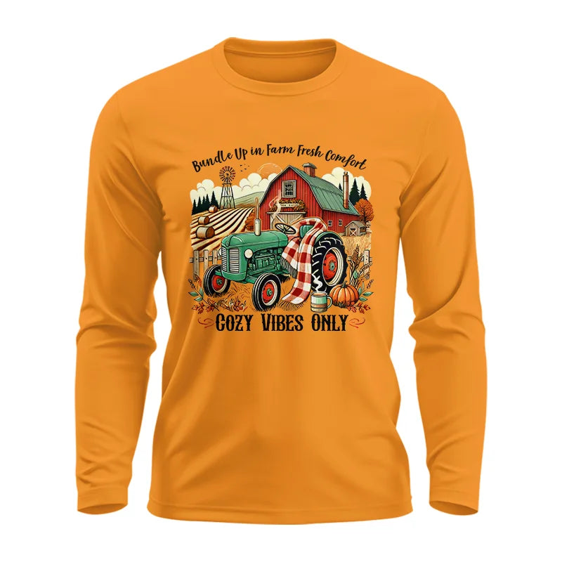 Image of Bundle Up in Farm Fresh Comfort_Cozy Vibes Only - Unisex Ultra Cotton Long Sleeve Tee