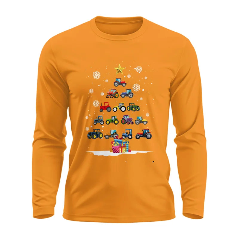 Christmas Tractor Tree - Unisex Ultra Cotton Long Sleeve Tee