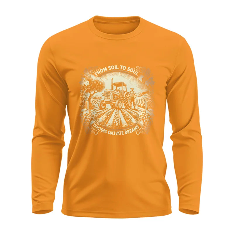 Image of From Soil To Soul_Tractors Cultivate Dreams 2 - Unisex Ultra Cotton Long Sleeve Tee